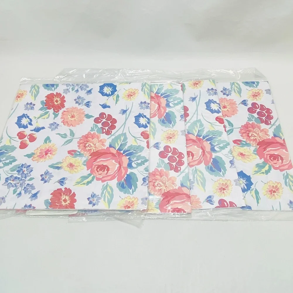 VTG Lot of 4 Hallmark Any Occasion Gift Wrap Sheets: 20